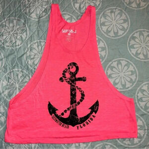 Surf Style Clearwater Beach Florida Tank Top Size Small